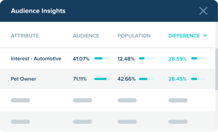 Get Audience Portraits